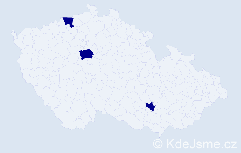 Jméno: 'Christopher Aaron', počet výskytů 3 v celé ČR