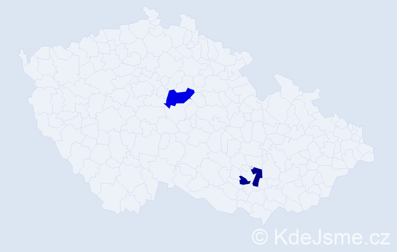 Jméno: 'Khac Khanh', počet výskytů 2 v celé ČR