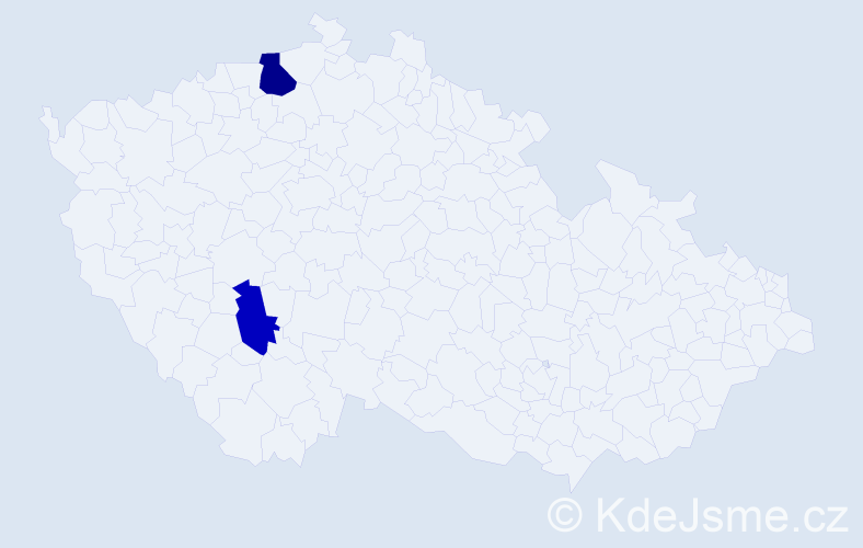 Jméno: 'Elén', počet výskytů 3 v celé ČR
