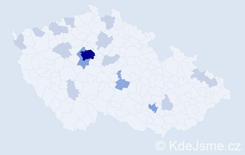 Jméno: 'Camilla', počet výskytů 33 v celé ČR