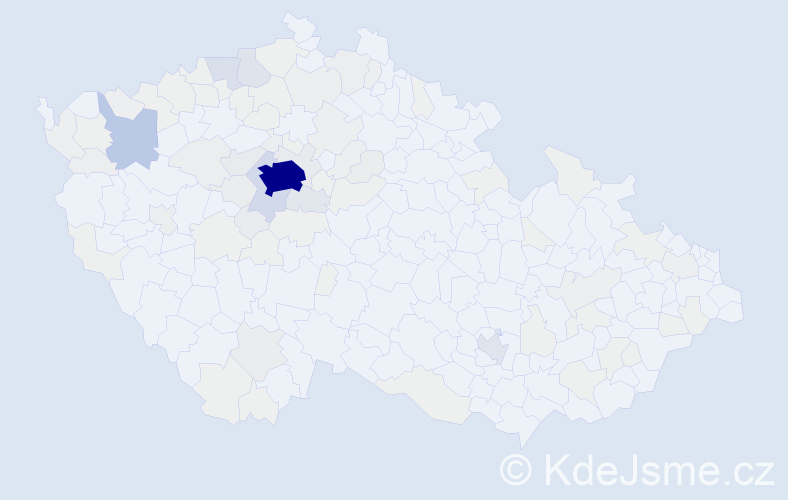 Jméno: 'Dmitry', počet výskytů 576 v celé ČR