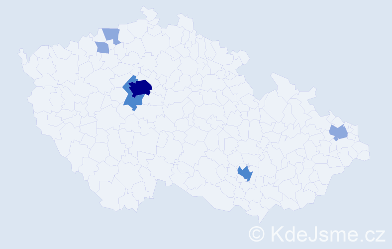 Jméno: 'Saveliy', počet výskytů 12 v celé ČR