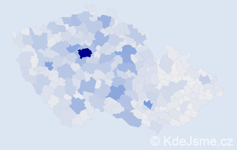 Jméno: 'Luboš', počet výskytů 22110 v celé ČR