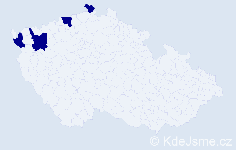 Jméno: 'Nam Thanh', počet výskytů 4 v celé ČR
