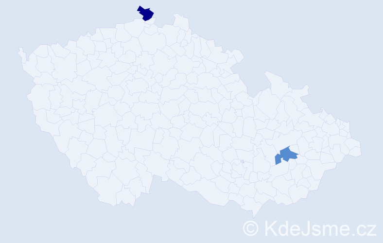 Jméno: 'Martin Jakob', počet výskytů 2 v celé ČR