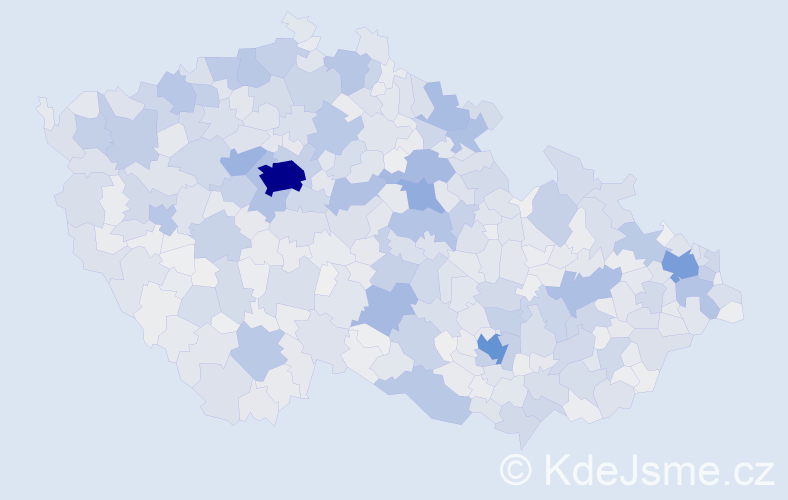 Jméno: 'Lada', počet výskytů 5816 v celé ČR