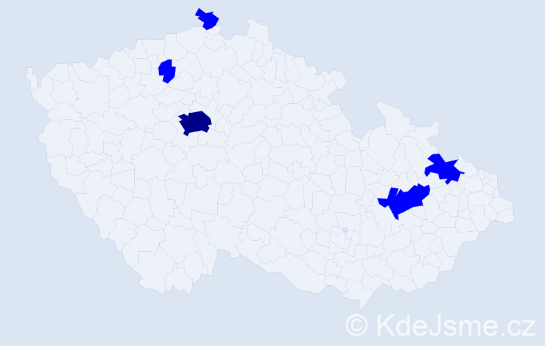 Jméno: 'Thanh Phong', počet výskytů 6 v celé ČR