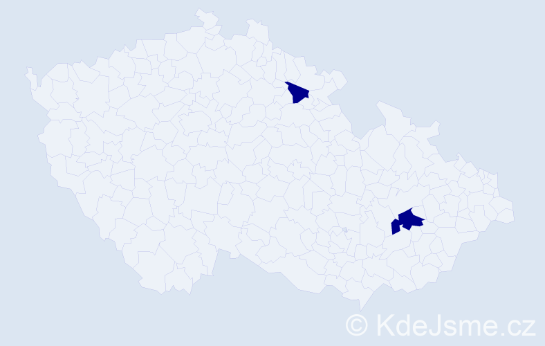 Jméno: 'Matyáš Maxim', počet výskytů 2 v celé ČR