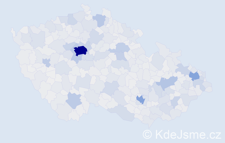 Jméno: 'Zuzana', počet výskytů 60941 v celé ČR