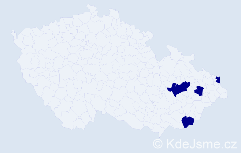 Jméno: 'Tomasz Stanislaw', počet výskytů 4 v celé ČR