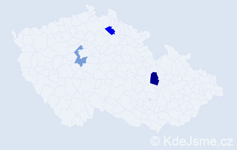 Jméno: 'Dominik Adam', počet výskytů 3 v celé ČR