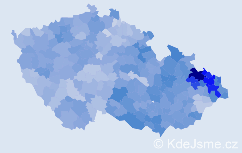 Jméno: 'Kamil', počet výskytů 14090 v celé ČR