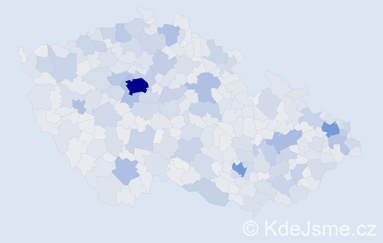 Jméno: 'Monika', počet výskytů 63857 v celé ČR