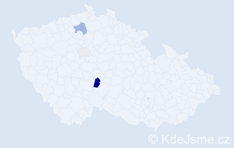 Jméno: 'Adam Andrej', počet výskytů 3 v celé ČR