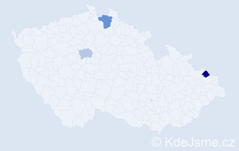 Jméno: 'Stella Rose', počet výskytů 4 v celé ČR