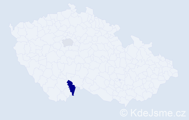 Jméno: 'Nátálie', počet výskytů 2 v celé ČR