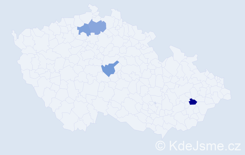 Jméno: 'Munkh Orgil', počet výskytů 4 v celé ČR