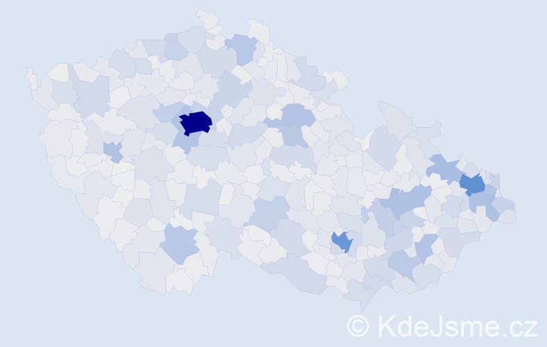 Jméno: 'Adam', počet výskytů 34097 v celé ČR