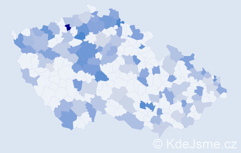 Jméno: 'Hanna', počet výskytů 217 v celé ČR