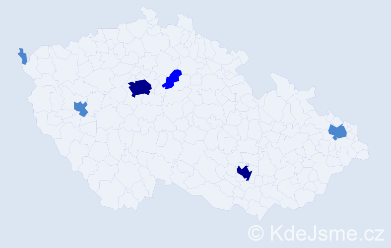 Jméno: 'Félix', počet výskytů 11 v celé ČR