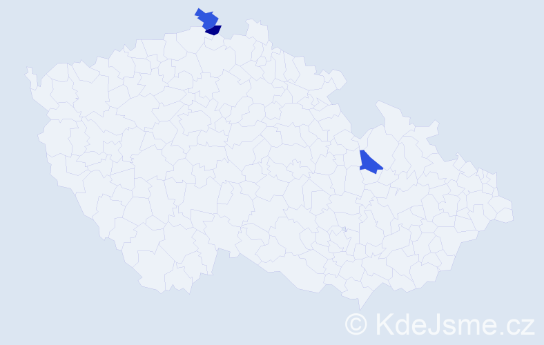 Jméno: 'Quoc Dat', počet výskytů 3 v celé ČR