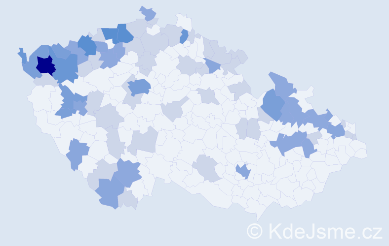 Jméno: 'Elfrieda', počet výskytů 157 v celé ČR