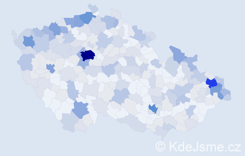 Jméno: 'Leon', počet výskytů 612 v celé ČR