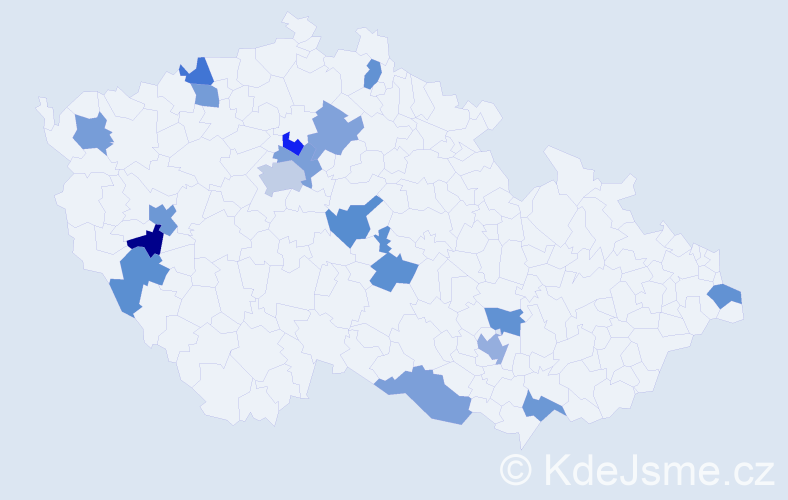 Jméno: 'Ionut', počet výskytů 22 v celé ČR