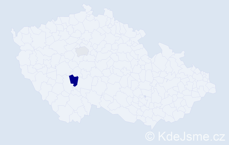 Jméno: 'Tien Phu', počet výskytů 2 v celé ČR