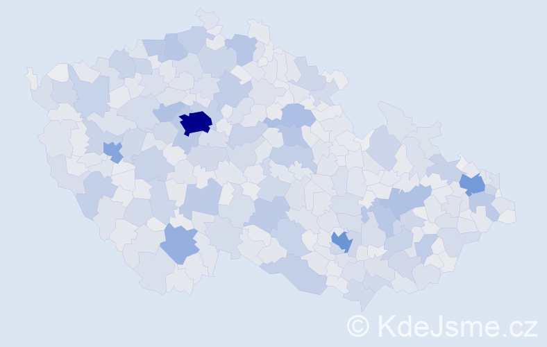 Jméno: 'Zdeňka', počet výskytů 69060 v celé ČR
