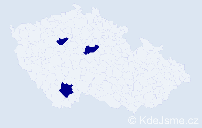Jméno: 'Pavel Filip', počet výskytů 3 v celé ČR
