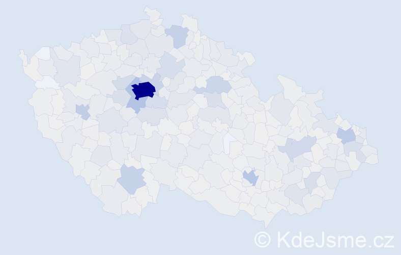 Jméno: 'Johana', počet výskytů 4246 v celé ČR