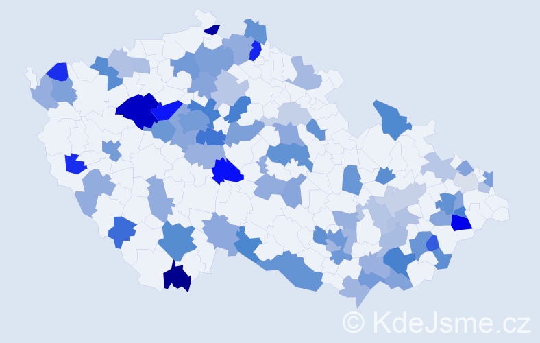 Jméno: 'Bianka', počet výskytů 152 v celé ČR