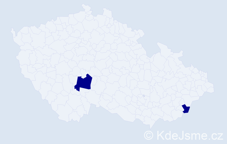 Jméno: 'Adam Libor', počet výskytů 2 v celé ČR