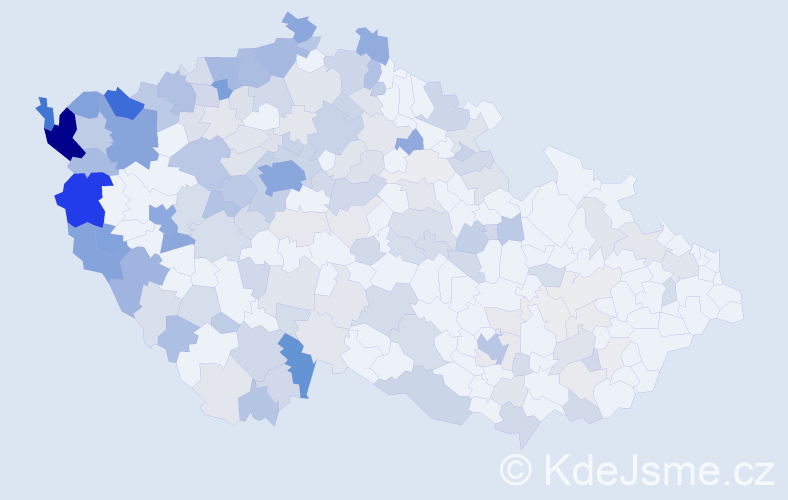 Jméno: 'Huong', počet výskytů 535 v celé ČR