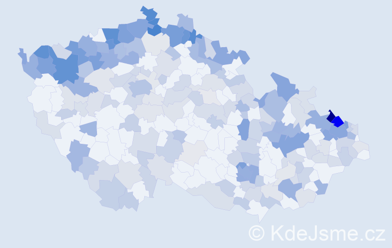 Jméno: 'Margit', počet výskytů 489 v celé ČR