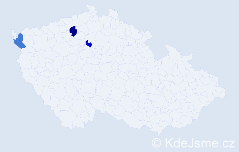 Jméno: 'Ba Tuyen', počet výskytů 3 v celé ČR