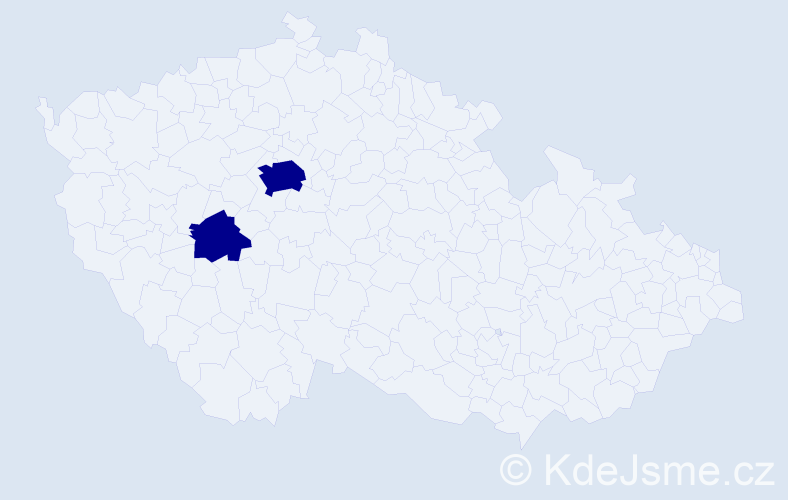 Jméno: 'Kim Quy', počet výskytů 2 v celé ČR