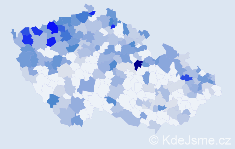 Jméno: 'Dezider', počet výskytů 503 v celé ČR