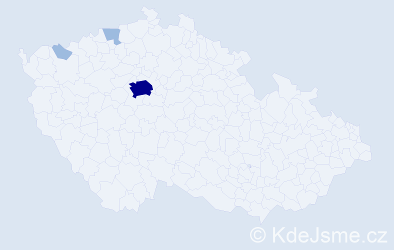 Jméno: 'Saniya', počet výskytů 6 v celé ČR