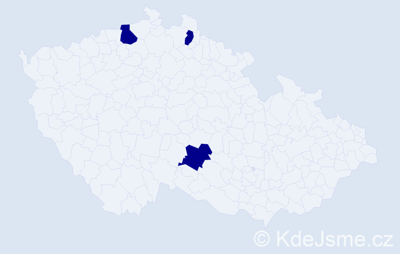 Jméno: 'Danh Khanh', počet výskytů 3 v celé ČR