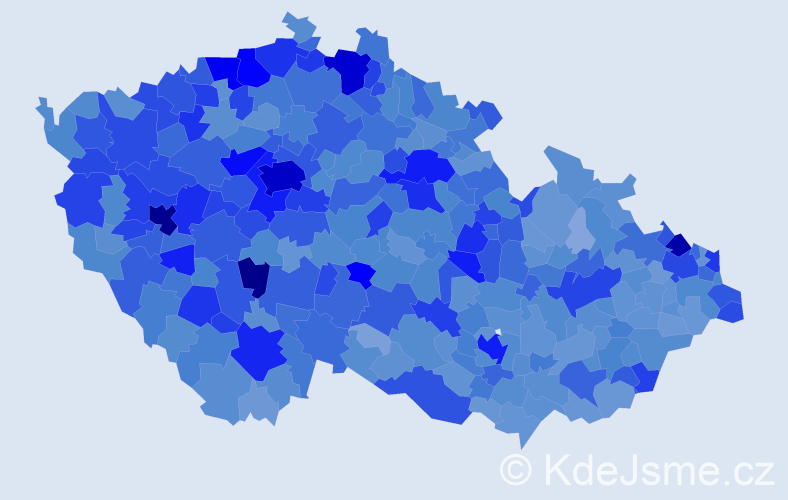 Jméno: 'Jindřich', počet výskytů 26509 v celé ČR