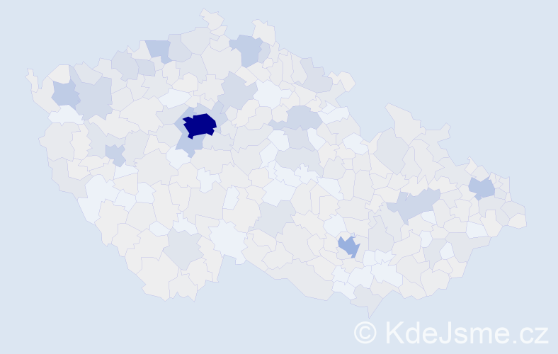Jméno: 'Marianna', počet výskytů 1060 v celé ČR