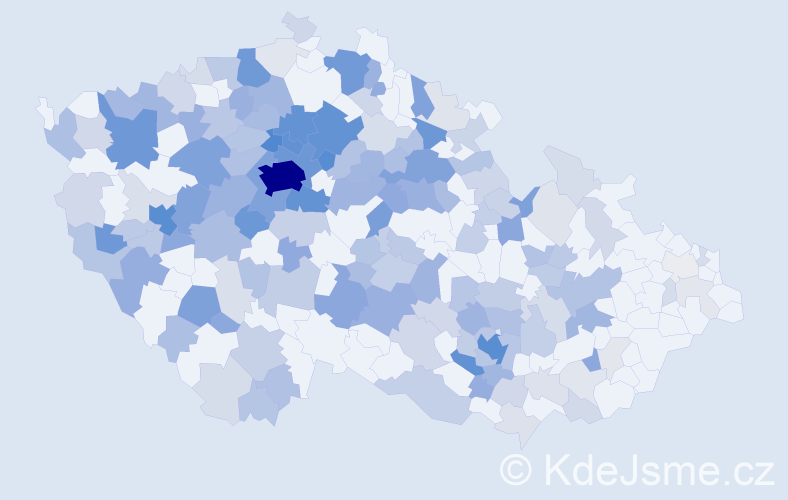 Jméno: 'Oleh', počet výskytů 681 v celé ČR