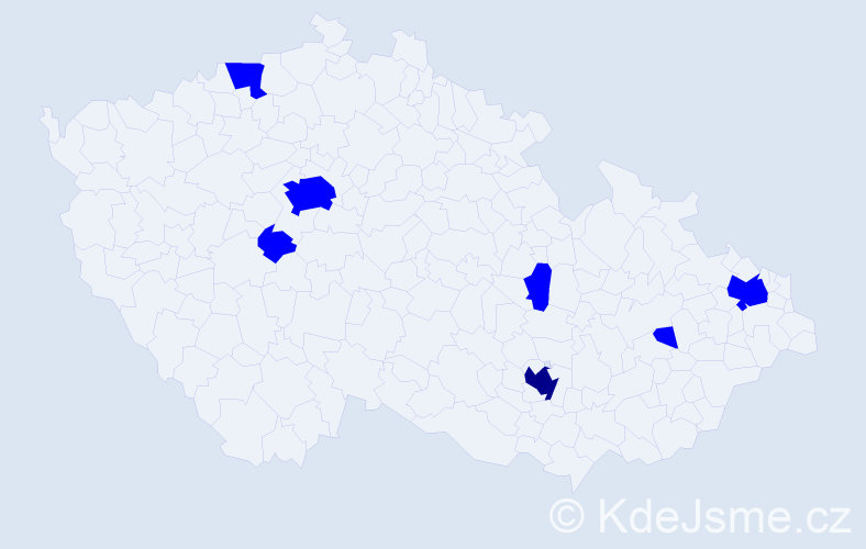 Jméno: 'Elinor', počet výskytů 8 v celé ČR