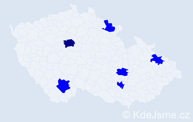 Jméno: 'David Gabriel', počet výskytů 7 v celé ČR