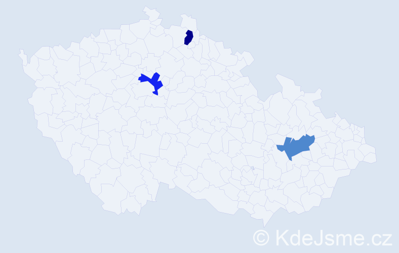 Jméno: 'Quy Thanh', počet výskytů 3 v celé ČR