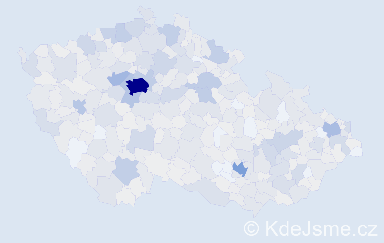 Jméno: 'Anna Marie', počet výskytů 1352 v celé ČR