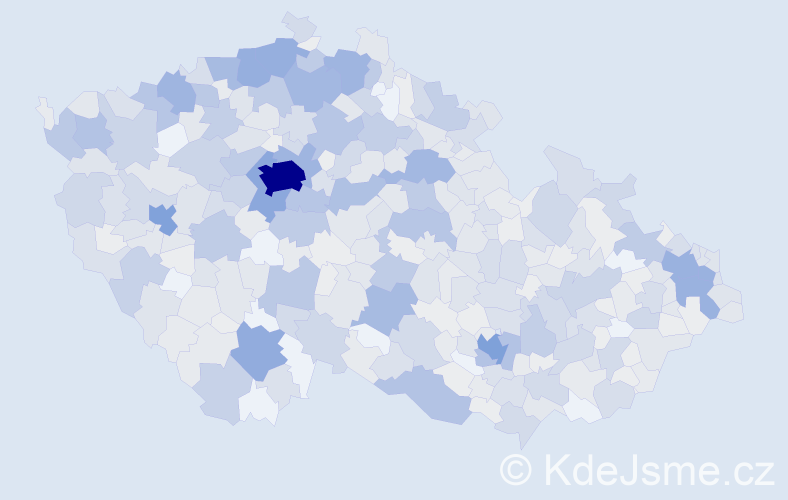 Jméno: 'Leontýna', počet výskytů 1367 v celé ČR