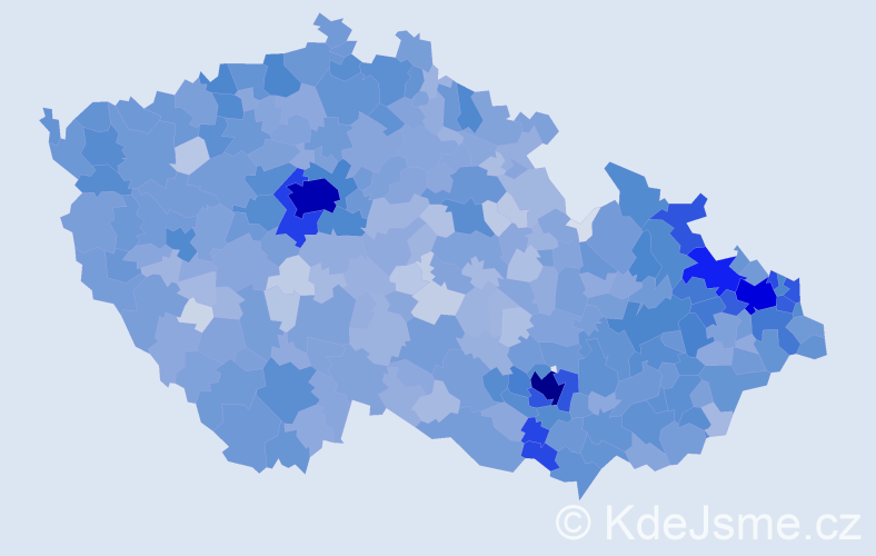 Jméno: 'Alexandra', počet výskytů 8126 v celé ČR